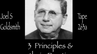 Joel S Goldsmith 3  Principles &  their  Practice Tape 263a