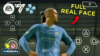 EA SPORTS FC 24 PPSSPP ORIGINAL PS5 On Android Full Real Face & BEST Graphics Offline