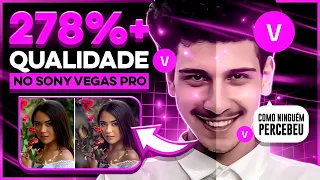 278% +QUALIDADE! SONY VEGAS como MELHORAR QUALIDADE do VÍDEO com 6 EFEITOS INCRIVÉIS | SEM PLUGINS