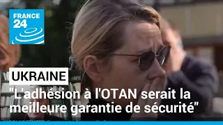 "L'adhésion possible à l'OTAN est la meilleure garantie de sécurité pour l'Ukraine"