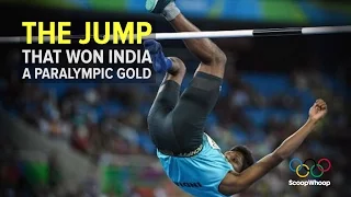 Rio  Paralympics: Mariyappan's Gold Medal Winning High Jump