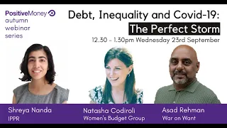 Debt, Inequality and Covid-19: The Perfect Storm webinar