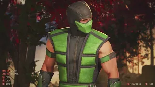 Mortal Kombat 1 UMK3 Reptile skin all palettes 🐉🔥🔥