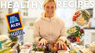What I Eat in a Day + Aldi Grocery Haul | Healthy Eating for Weight Loss