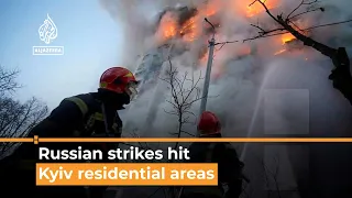 Ukraine says at least two dead in Russian strike in Kyiv I Al Jazeera Newsfeed