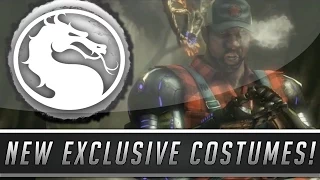 Mortal Kombat X | Farmer Jax & Mime Johnny Cage DLC Costumes! (Mortal Kombat 10)