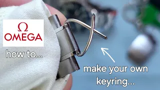 Make your own OMEGA and ROLEX keyrings!