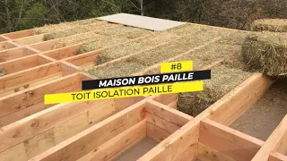 #8 MOB isolation paille - isolation du toit en bottes de paille