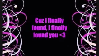 Finally Found You - Enrique Iglesias ft Sammy Adams Lyrics
