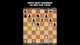 Nepo Beat Kramnik || Levitov Chess Week 2023