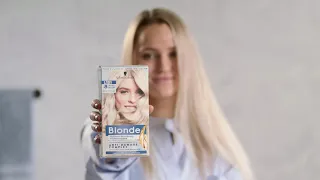 Färga håret hemma, med Blonde från Schwarzkopf