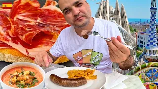 AM MANCAT PREA BINE IN SPANIA: GAZPACHO, CARNATI, JAMON IBERICO SI APOI LA SAGRADA IN BARCELONA