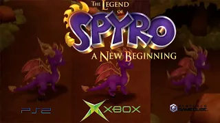 The Legend of Spyro: A New Beginning - PS2 vs Xbox vs Gamecube