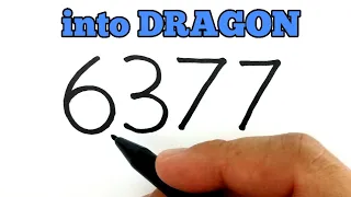 VERY EASY ! How to turn 6377 into dragon