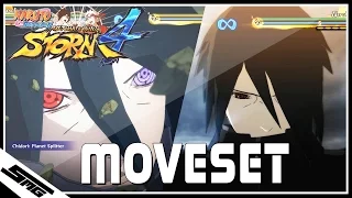 Naruto Ultimate Ninja Storm 4 - Adult Sasuke COMPLETE Moveset