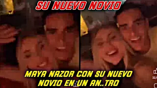 A MAYA NAZOR SE LE VE JUNTO A SU NUEVO NOVIO EN UN AN..TRO