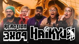 Haikyuu!! 3x4 Halo Around the Moon - Group Reaction