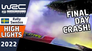 WRC Rally Highlights : Rally Sweden 2022 - Final Day Morning - Stage 16 to 18
