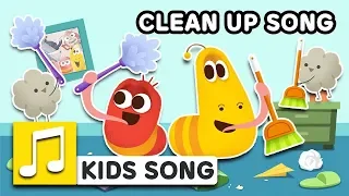 CLEAN UP SONG | LARVA KIDS | BEST NURSERY RHYME | LEARN TO CLEAN UP