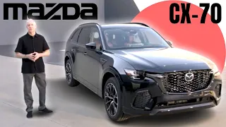 New 2025 Mazda CX-70 World Premiere