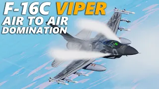 F-16C Viper Air to Air Domination PvP Growling Sidewinder Server | Digital Combat Simulator | DCS |