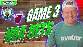 NBA PLAYOFF Picks 5/21/2023 | CELTICS vs HEAT Best Bets, Spread Pick, Predictions and Player Props