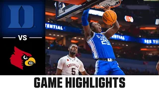 Duke vs. Louisville Game Highlights | 2023-24 ACC Men’s Basketball