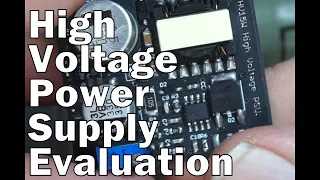 High Voltage Power Supply Evaluation for Tube Amp