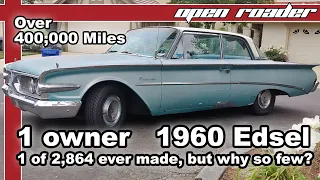 The Amazing Story of the 1960 Edsel | Andrea 'Enthal and her 1 owner car | 400,000 miles