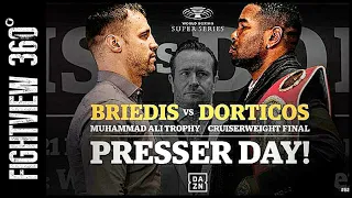 🔴📡 PRESS CONFERENCE: Mairis Briedis vs Yuniel Dorticos WBSS Face Off - Cruiserweight Final -