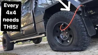 DIY 4 Tire Inflation System (It's FAST) w/ Airbags