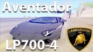 GTA San Andreas Mods - 2012 Lamborghini Aventador LP700-4 [IVF][HD][CAR]