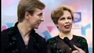 Torvill and Dean Interview 1994 Lillehammer Olympics