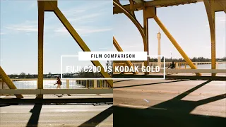 Film Comparison: Fuji C200 vs Kodak Gold 200