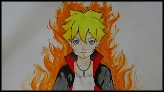 Drawing - Boruto Uzumaki | Ninja World |