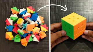 How to Assemble 3x3 Rubik's Cube "Non Magnetic"