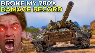 Broke My Favorite Tanks Damage Record | World of Tanks Object 780