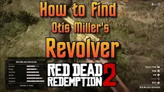 RDR2 - How to Find Otis Millers Revolver  - Torn Treasure Map Quest