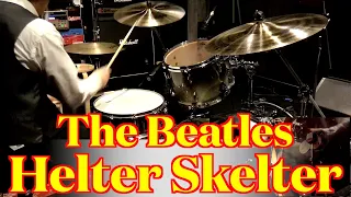 The Beatles - Helter Skelter (Drums cover from fixed angle)