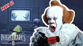 PENNYWISE PLAYS LITTLE NIGHTMARES! (INTENSE!) Someone is in the TV! - Part 6 | Prince De Guzman