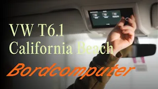VW T6.1 California Beach: Bordcomputer & Standheizung | Off by CamperBoys 2024