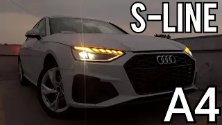 Audi A4 2023 S line llevatelo a 24 MESES SIN INTERESES😎