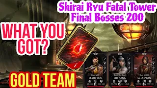 Shirai Ryu Fatal Tower 200 | Final tower reward