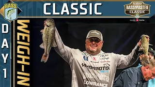 Weigh-in: Day 1 at 2023 Tennessee River Bassmaster Classic in Knoxville, TN