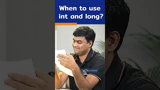 Java Interview Question | When to use int & long? | #shorts #kiran sir