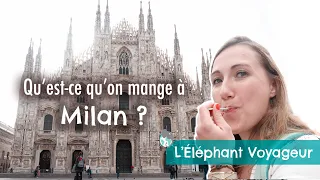 QUE MANGER À MILAN ? Bonnes adresses et spécialités à tester (vlog Milan)