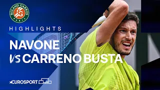 Mariano Navone vs Pablo Carreno Busta | Round 1 | French Open 2024 Highlights 🇫🇷