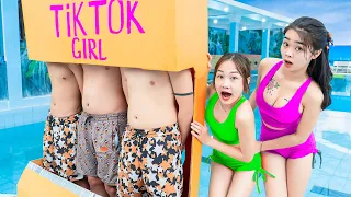 MAKEUP UGLY GIRL BECOME BEAUTIFUL GIRL PRANK BATTLE NERF Dr. YAGirl Nerf Guns HOT TIKTOK PRANK VTL