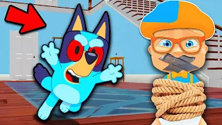 Baby & Blippi Escape 100 Bluey Prisons