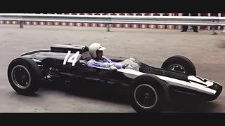 Upscaled to Full HD and 60 FPS - Scenes from the 1962 Monaco Grand Prix